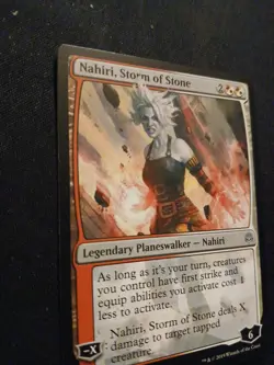 1x MTG Magic The Gathering TCG Nahiri Storm of Stone War of the Spark - Image 4