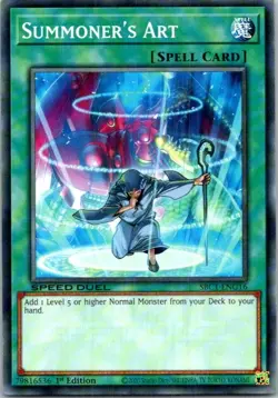 Summoner's Art #SBC1-ENG16 Yugioh Near Mint or Better - Image 1