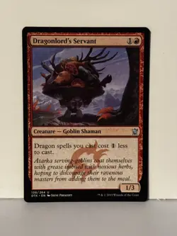 Dragonlord's Servant U Dragons of Tarkir 138 NM MTG Magic Fast Ship - Image 1