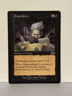 Despondency C Urza's Saga 129 NM MTG Magic Fast Ship - Image 1