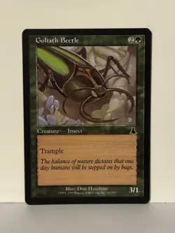 Goliath Beetle C Urza's Destiny 107 NM MTG Magic Fast Ship - Image 1