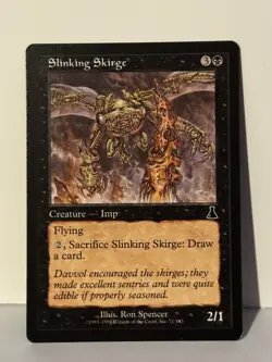 Slinking Skirge C Urza's Destiny 71 NM MTG Magic Fast Ship - Image 1