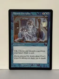 Mental Discipline C Urza's Destiny 37 NM MTG Magic Fast Ship - Image 1