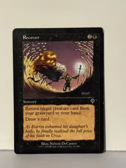 Recover C Invasion 122 NM MTG Magic Fast Ship - Image 1