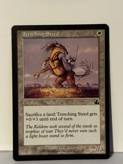 Trenching Steed C Prophecy 26 NM MTG Magic Fast Ship - Image 1