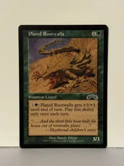 Plated Rootwalla C Exodus 116 NM MTG Magic Fast Ship - Image 1