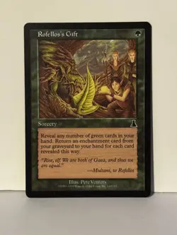 Rofellos's Gift C Urza's Destiny 119 NM MTG Magic Fast Ship - Image 1