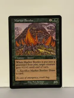 Marker Beetles C Urza's Destiny 112 NM MTG Magic Fast Ship - Image 1
