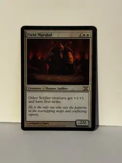 Field Marshal FOIL R X 10th Edition 15 NM MTG Magic Fast Ship - Image 1
