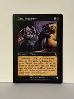 Cabal Inquisitor C Odyssey 119 NM MTG Magic Fast Ship - Image 1