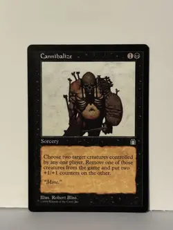 Cannibalize C Stronghold NM MTG Magic Fast Ship - Image 1