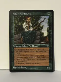 Folk of An-Havva [Version 2] C Homelands NM MTG Magic Fast Ship - Image 1