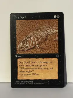Dry Spell C Homelands NM MTG Magic Fast Ship - Image 1