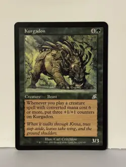 Kurgadon U Scourge 124 NM MTG Magic Fast Ship - Image 1