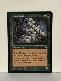 Spike Worker C Stronghold NM MTG Magic Fast Ship - Image 1