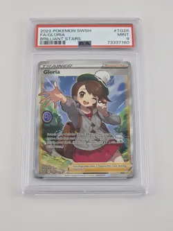 2022 Pokemon SWSH Brilliant Stars Gloria TG26 Full Art PSA 9 MINT - Image 1