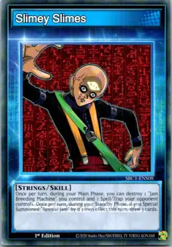 Slimey Slimes #SBC1-ENS08 Yugioh Near Mint or Better - Image 1