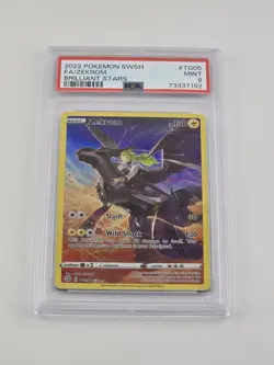 ZEKROM PSA 9 #TG05 FULL ART 2022 POKEMON SWORD & SHIELD BRILLIANT STARS - Image 1