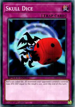 Skull Dice #SBC1-ENB18 Yugioh Near Mint or Better - Image 1