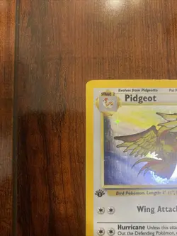 Pokemon Pidgeot 1st Edition Jungle 8/64 Holo Rare NM ⭐ - Image 3