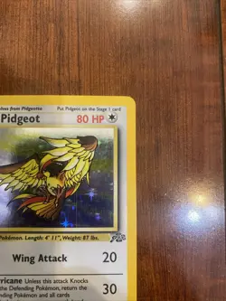 Pokemon Pidgeot 1st Edition Jungle 8/64 Holo Rare NM ⭐ - Image 4