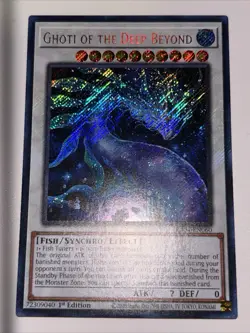 Yugioh! Ghoti of the Deep Beyond - RA04-EN060 - Secret Rare - 1st Edition Near M - Image 1