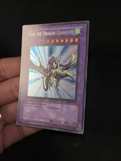 Yugioh Gaia the Dragon Champion LOB-EN125 Unlimited Legacy Pack Print NM-MINT - Image 2