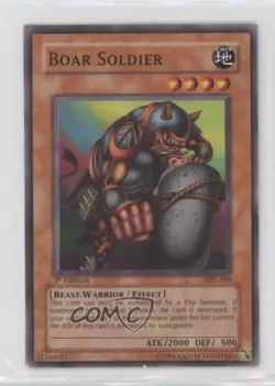 Boar Soldier 1st Ed. YuGiOh Magic Ruler Booster #MRL-089 2002 - Image 1