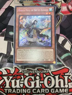 Mirror Mage Of The Ice Barrier Secret Rare 1st Edition BLTR-EN007 Yugioh - Image 1