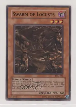 Swarm of Locusts YuGiOh Pharaonic Guardian #PGD-022 2003 - Image 1