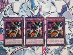 Chaos Ancient Gear Giant 1st Edition Quarter Century MP24 Yugioh Card PLAYSET - Image 1