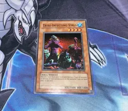 Tribe-Infecting Virus LP Super Rare Unlimited MFC-076 Yugioh! - Image 1