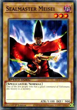 Sealmaster Meisei #SBC1-ENG09 Yugioh Near Mint or Better - Image 1
