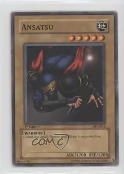 Ansatsu 1st Ed. YuGiOh Starter Deck Yugi #SDY-016 2002 - Image 1