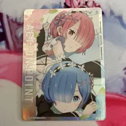 YuGiOh Union Arena Re:Zero Rem & Ram Action Point - Image 1
