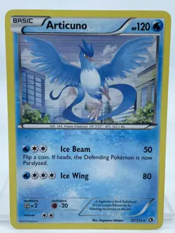Articuno 32/113 Black & White Legendary Treasures Holo Pokemon TCG Card N.M RARE - Image 1