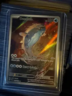 Dondozo 207/198 Scarlet & Violet Base Illustration Rare Pokemon Card Mint NM - Image 1