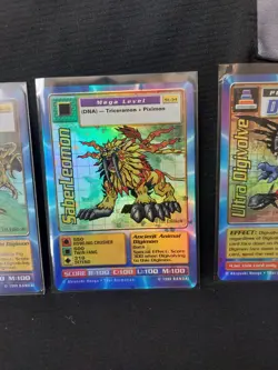 Vintage Digimon Holo Lot - 7 Holo Cards - 4 1st Edition Digimon TCG 1999 Bandai - Image 5