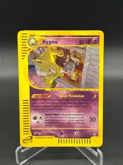 Hypno Holo Rare H12/H32 Aquapolis WoTC Pokemon Card 2002 E-Reader - Image 1