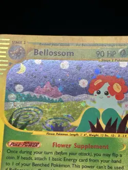 Bellossom Holo Rare H5/H32 Aquapolis WOTC E Reader Pokemon Card 2003 - Image 4