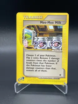 Moo-Moo Milk 155/165 Expedition Pokemon Card 2002 WoTC E-Reader - Image 1