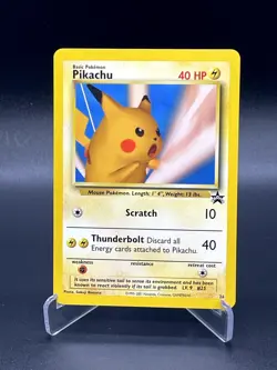 Pikachu Snap 26 WoTC Black Star Promo 2001 Pokemon Card - Image 1