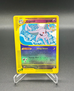 Espeon Reverse Holo 11/147 Aquapolis English Pokemon Card WoTC E-Reader - Image 1