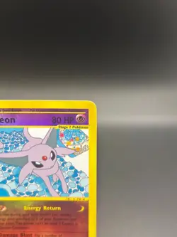 Espeon Reverse Holo 11/147 Aquapolis English Pokemon Card WoTC E-Reader - Image 3