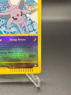 Espeon Reverse Holo 11/147 Aquapolis English Pokemon Card WoTC E-Reader - Image 4
