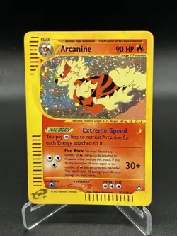 Arcanine Holo Rare 2003 WOTC Pokemon Card H2/H32 Aquapolis - Image 1