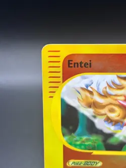 Entei Reverse Holo 10/147 Aquapolis English Pokemon Card WoTC E-Reader - Image 2