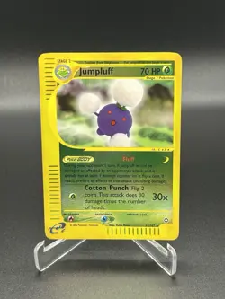 Jumpluff 17/147 Reverse Holo Aquapolis English Pokemon Card WoTC E-Reader - Image 1