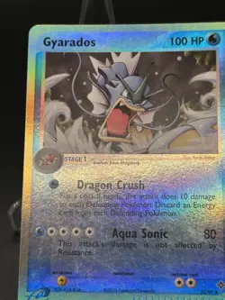 Gyarados Reverse Holo 32/97 EX Dragon Pokemon Card 2003 LP - Image 2