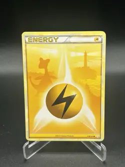 Lightning Energy Ampharos 118/123 HeartGold SoulSilver Pokemon Card - Image 1